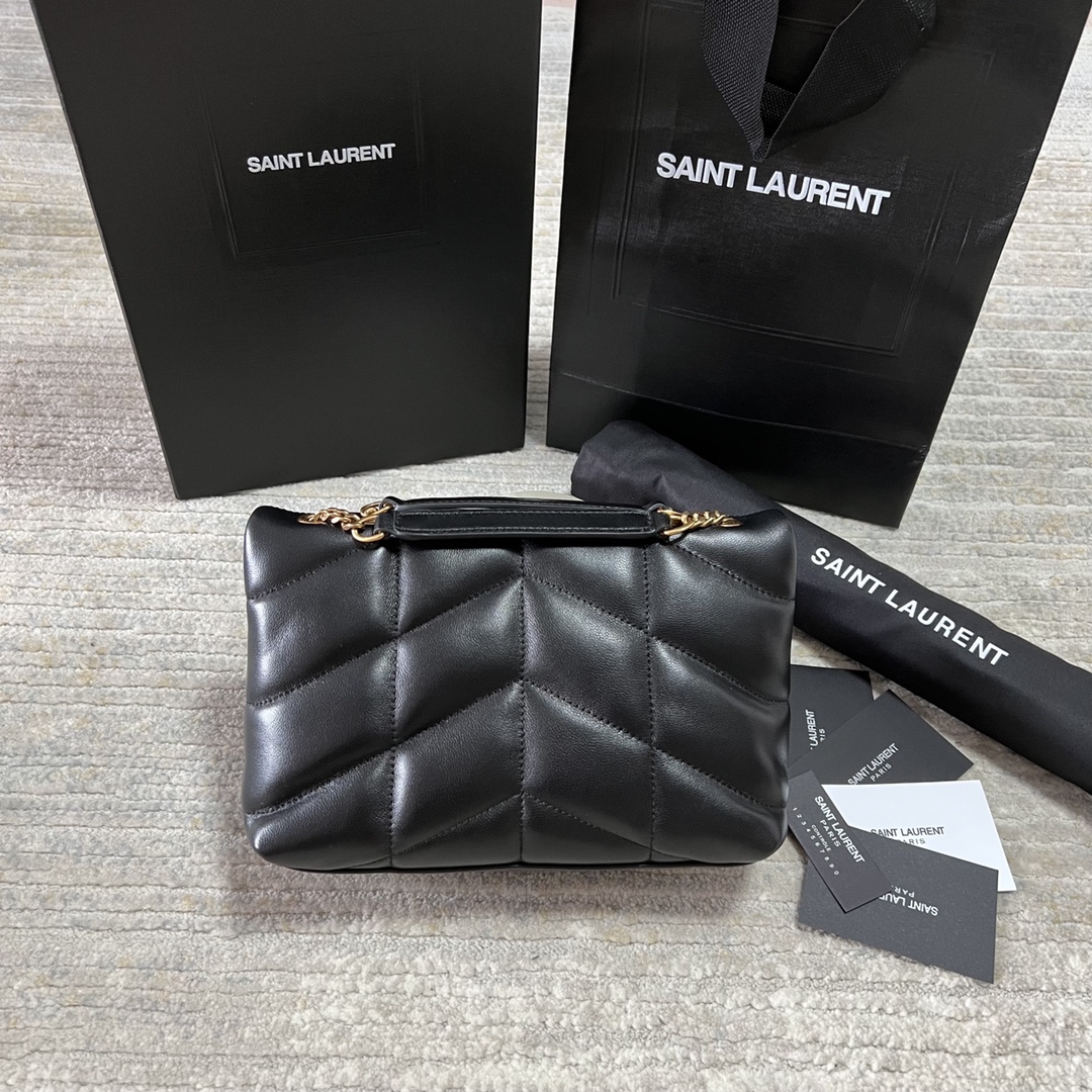 Saint Laurent YSL Loulou Mini Double Eyelet Bag