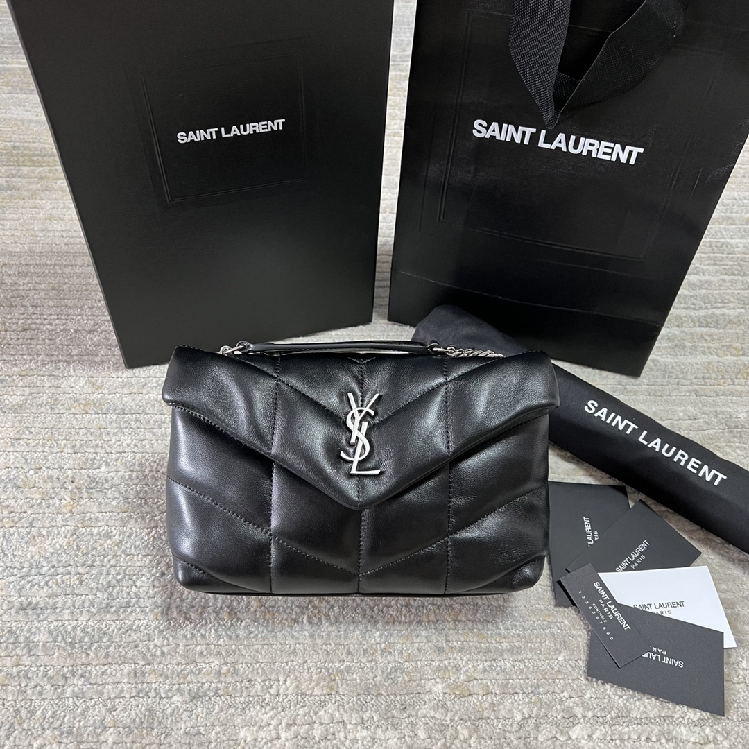 Saint Laurent YSL Loulou Mini Double Eyelet Bag