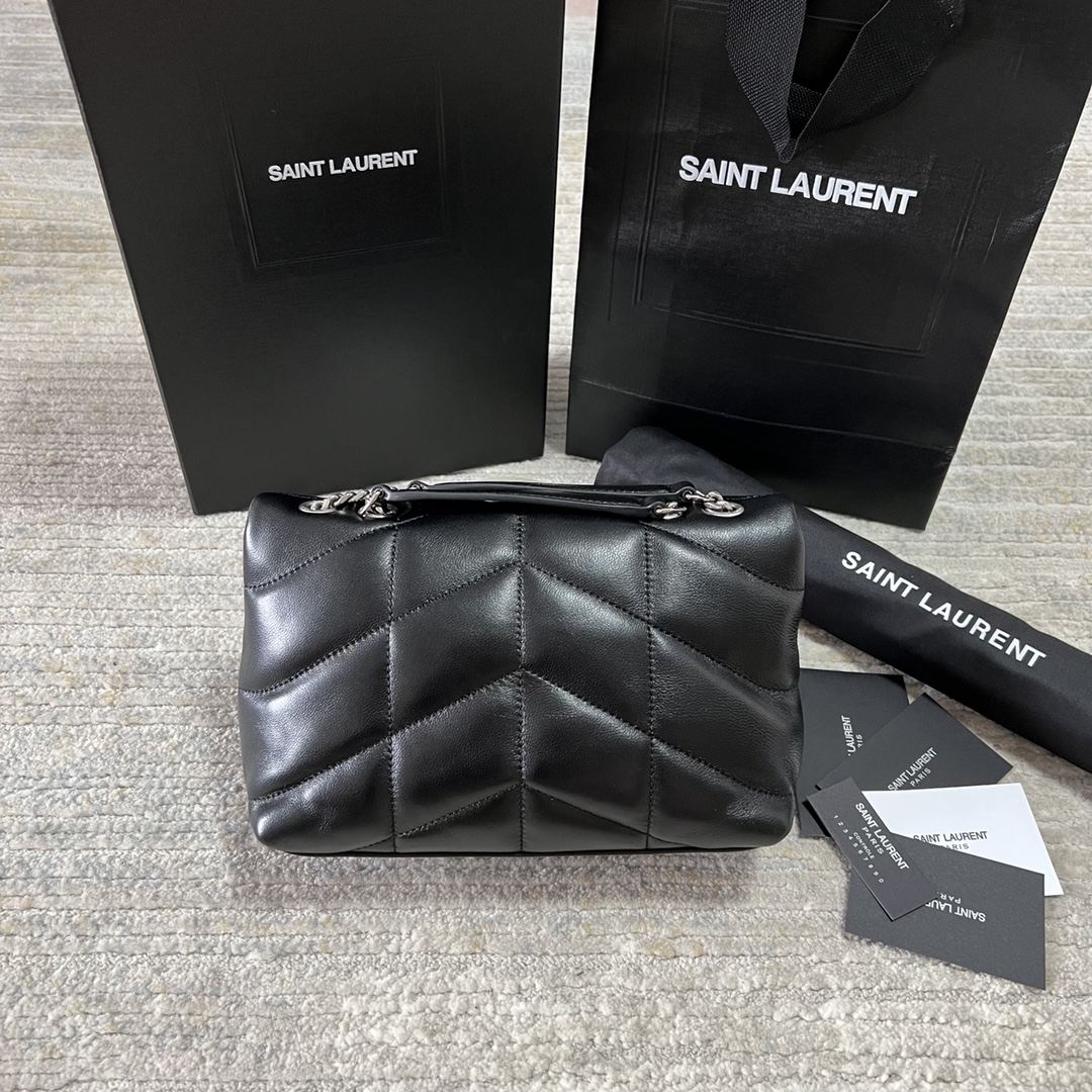 Saint Laurent YSL Loulou Mini Double Eyelet Bag