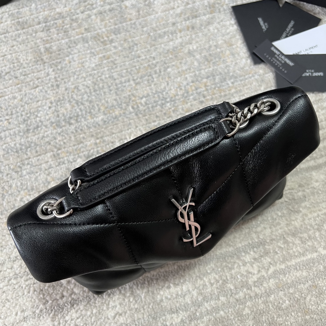 Saint Laurent YSL Loulou Mini Double Eyelet Bag