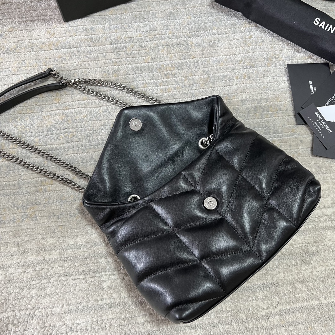 Saint Laurent YSL Loulou Mini Double Eyelet Bag