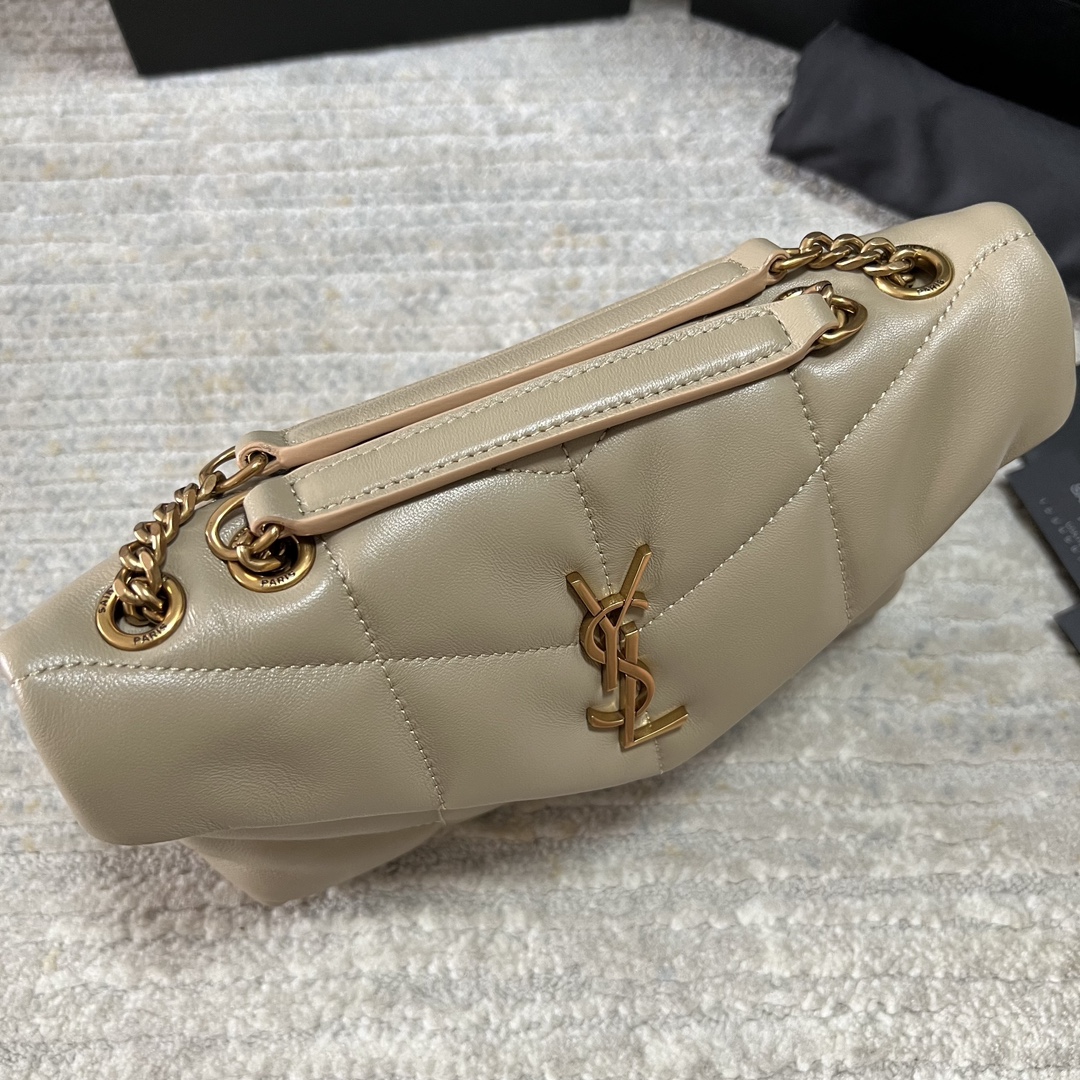 Saint Laurent YSL Loulou Mini Double Eyelet Bag