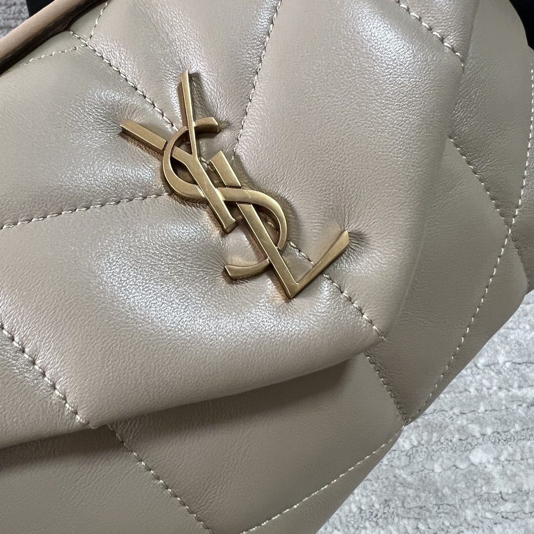 Saint Laurent YSL Loulou Mini Double Eyelet Bag