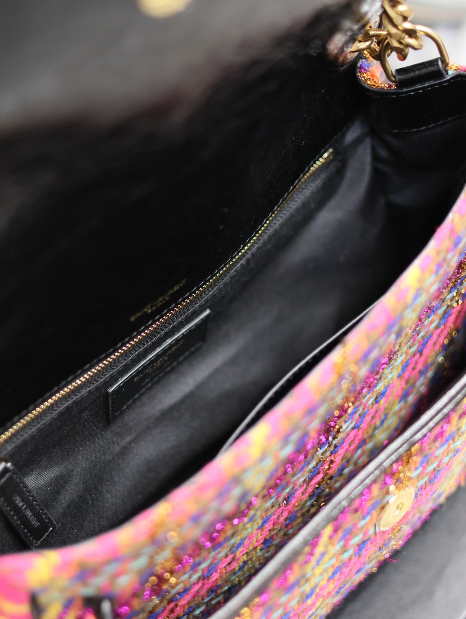 Saint Laurent YSL Niki Wool Blend Bag - Autumn/Winter Collection