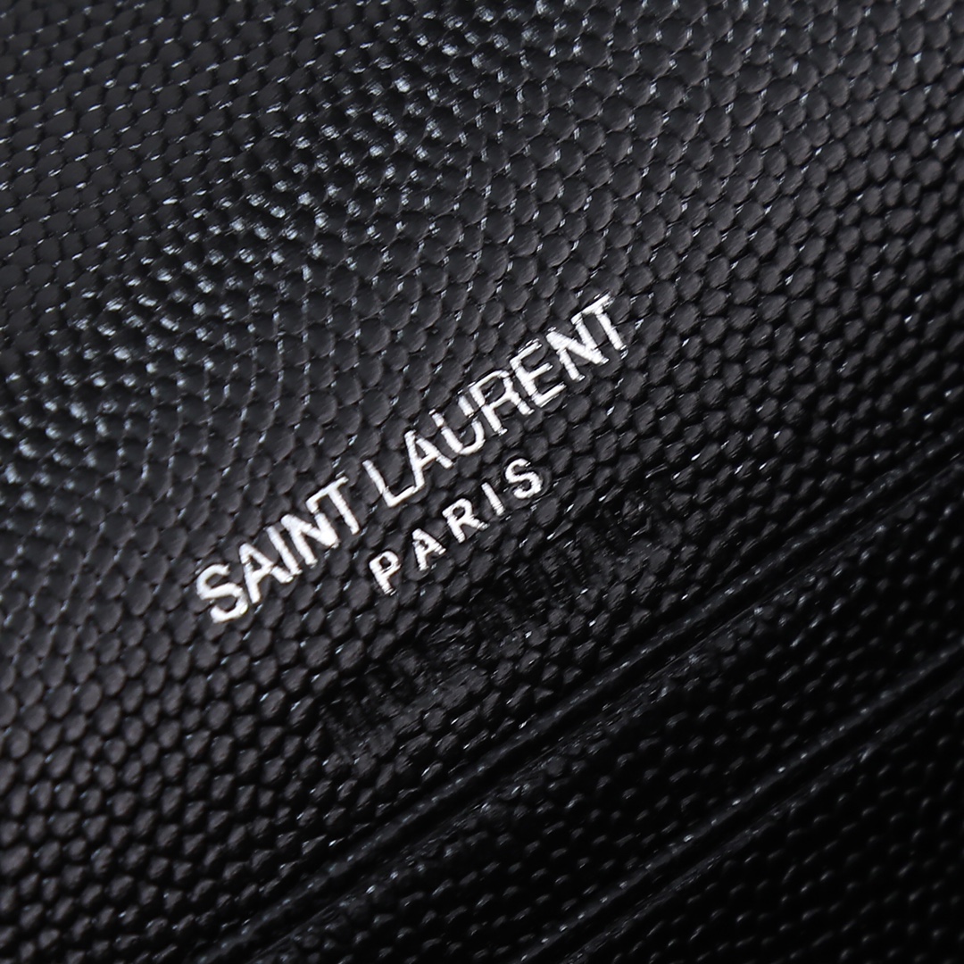 Saint Laurent YSL SLP Two-Fold Short Wallet