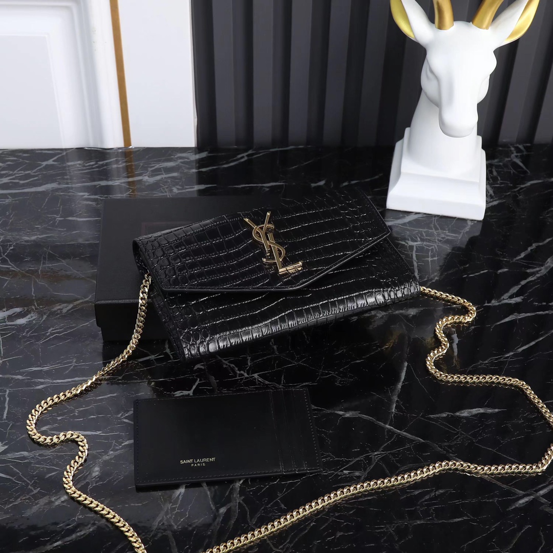 Saint Laurent YSL Uptown Mini Envelope Bag