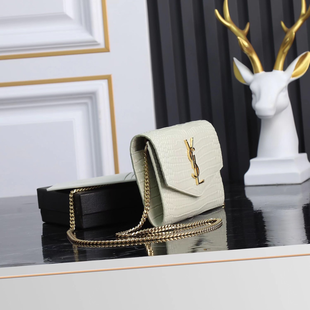 Saint Laurent YSL Uptown Mini Envelope Bag