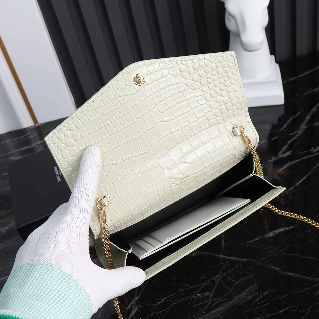 Saint Laurent YSL Uptown Mini Envelope Bag