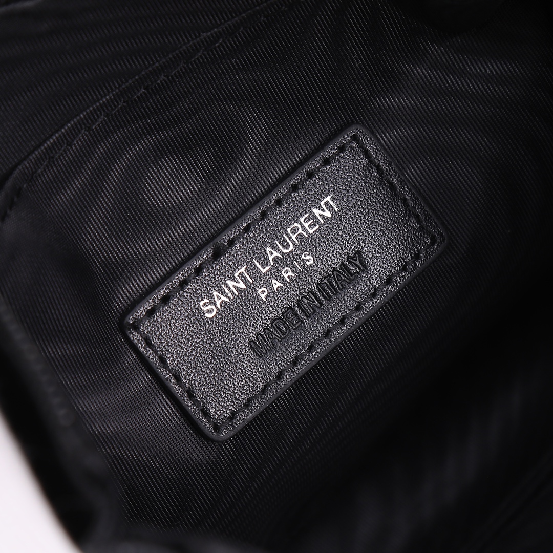 Saint Laurent YSL Caviar Zip Pouch