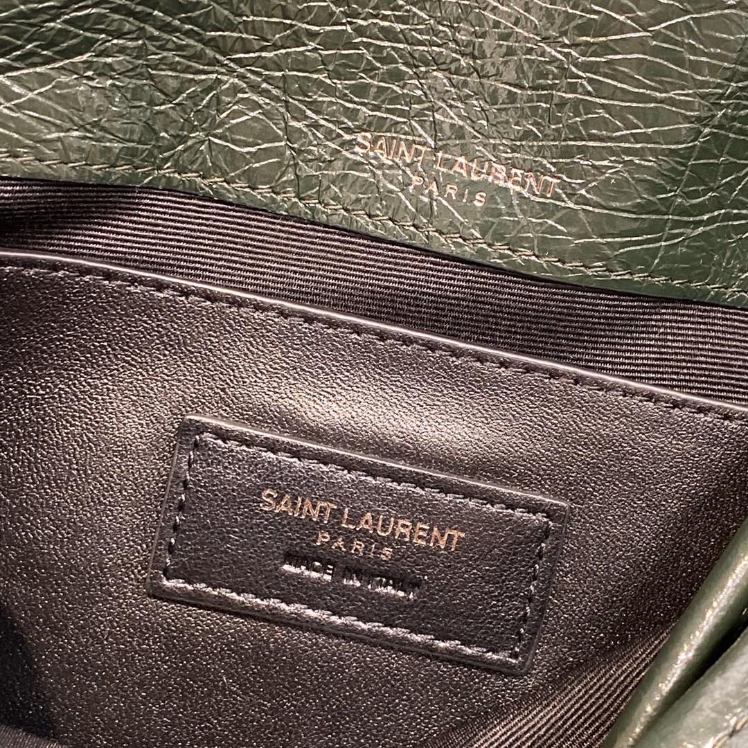 Saint Laurent YSL Baby Size Caviar Pouch