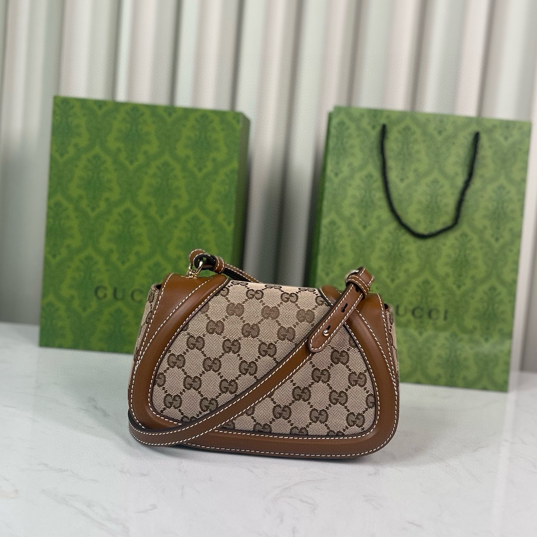 Gucci Blondie Mini Shoulder Bag Shoulder Backpack 815700 Almond Brown