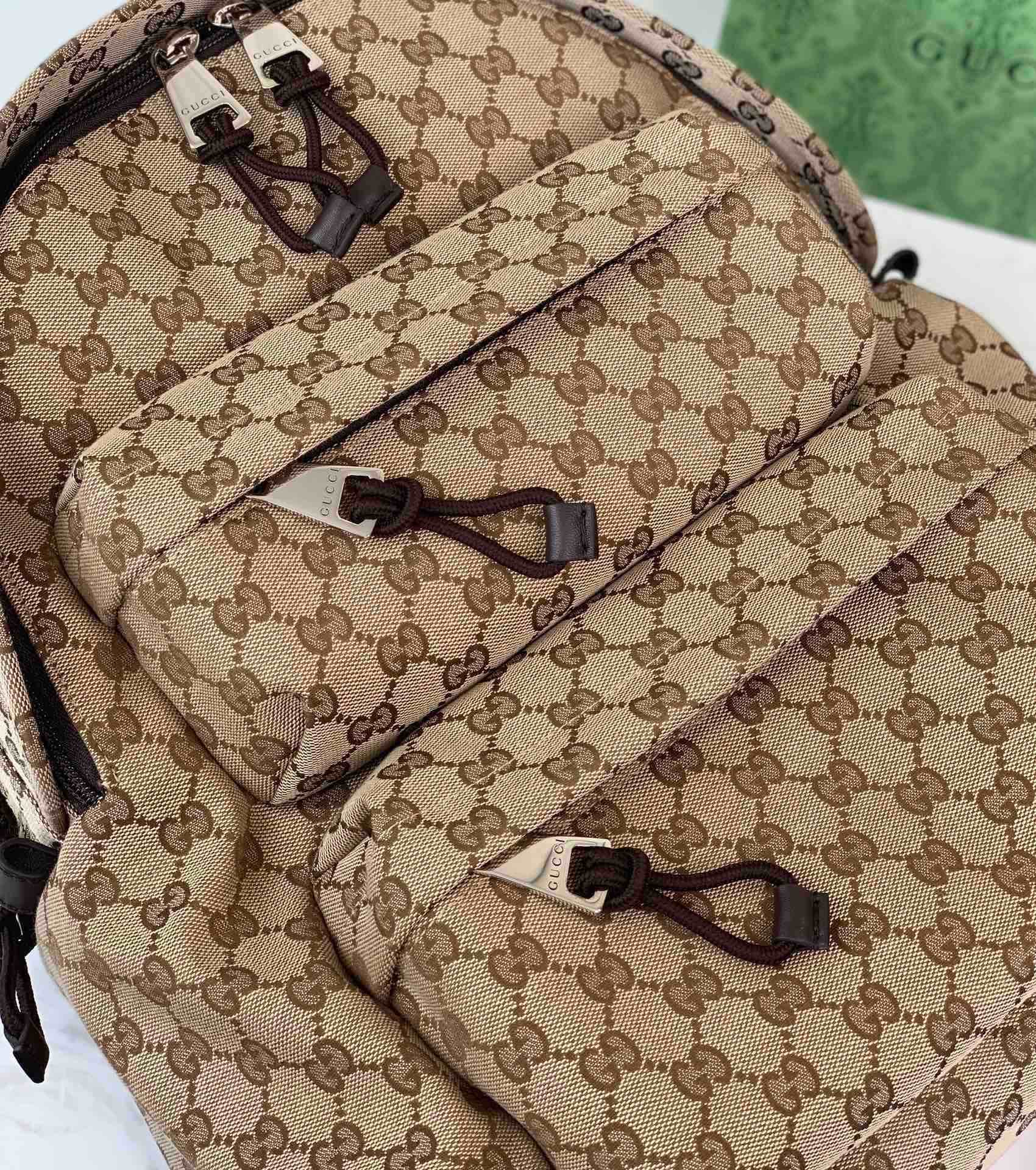 Gucci Medium Canvas Backpack for Men