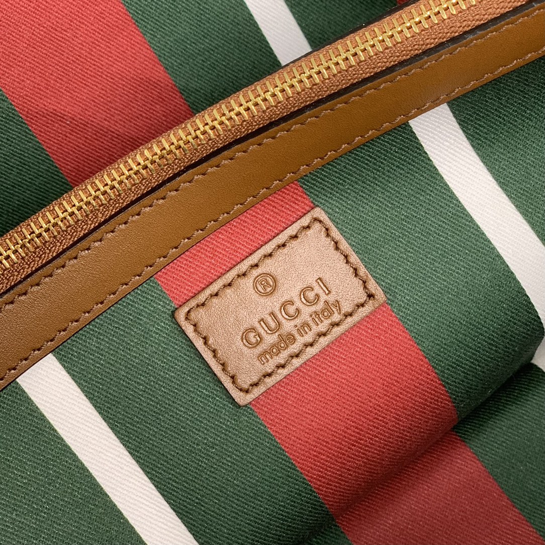 Gucci Ophidia series New shopping bags Striped webbing 815214 brown