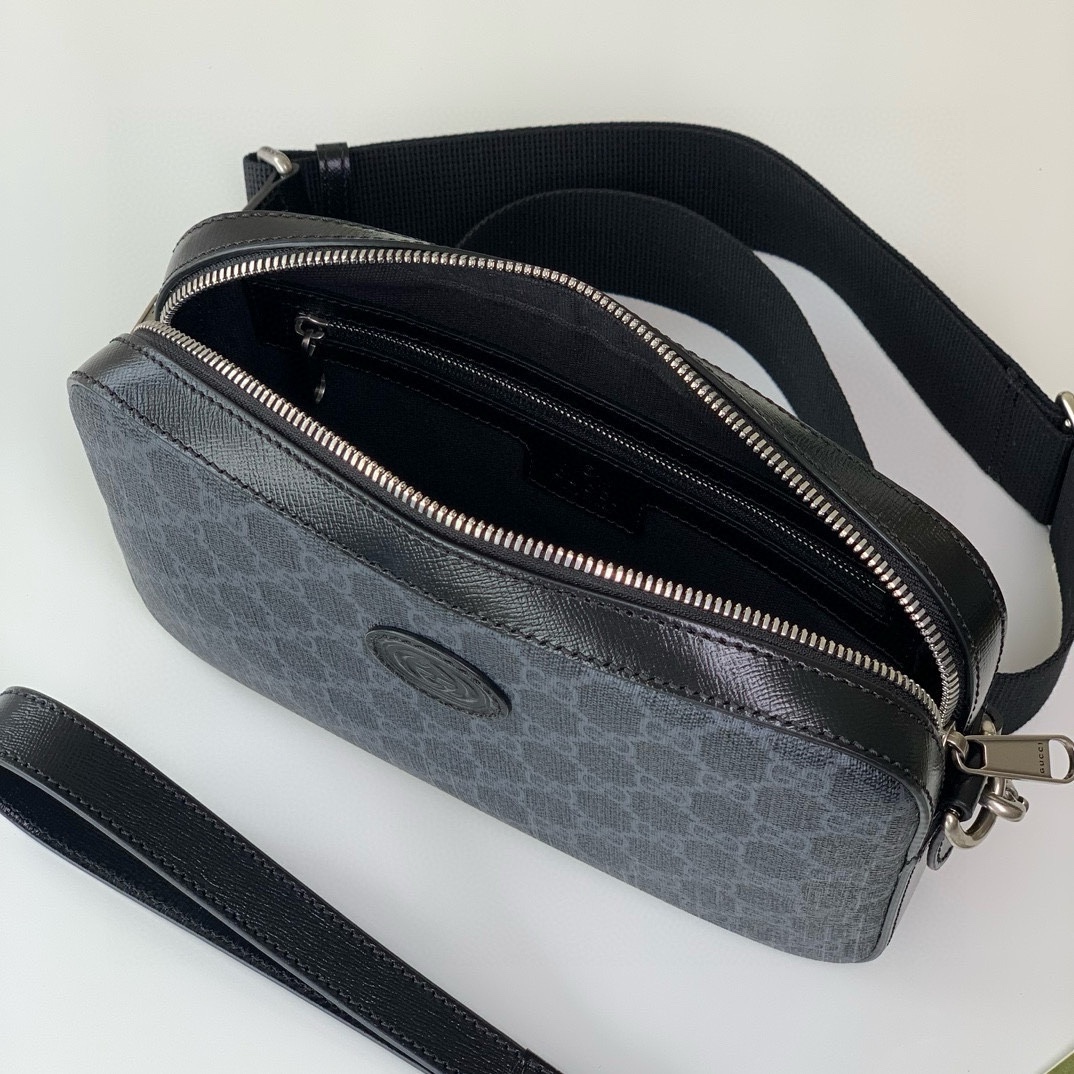 Gucci New GG Interlocking Double G Shoulder Bag 703468