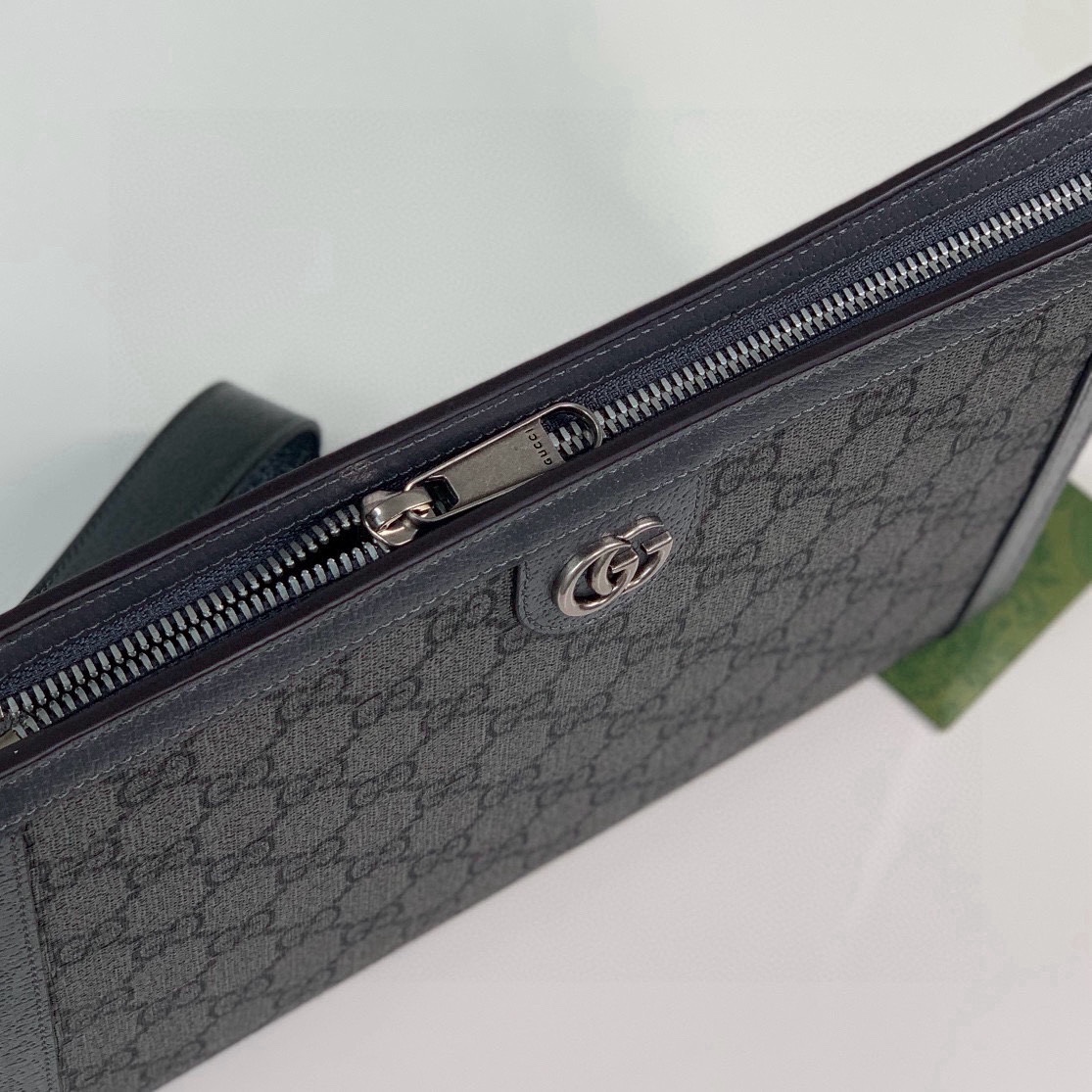 Gucci Ophidia Clutch Bag 760243 in Grey/Black