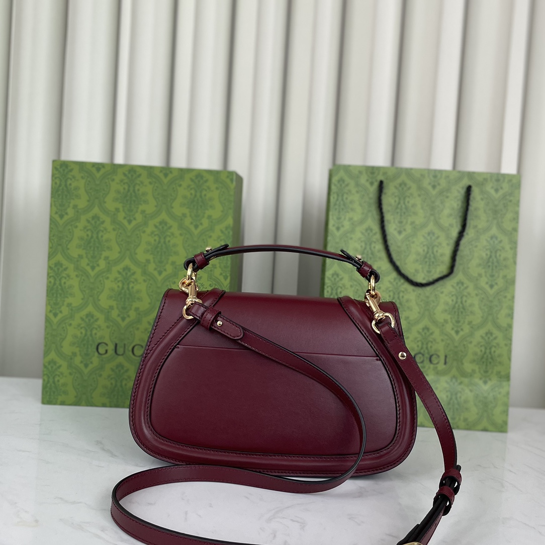 Gucci Blondie Mini Tote Bag 815714 in Ancor Red