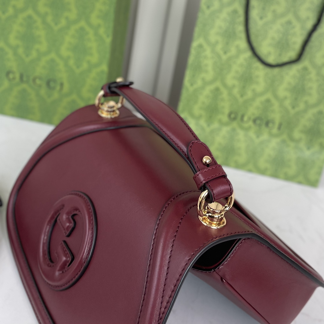 Gucci Blondie Mini Tote Bag 815714 in Ancor Red