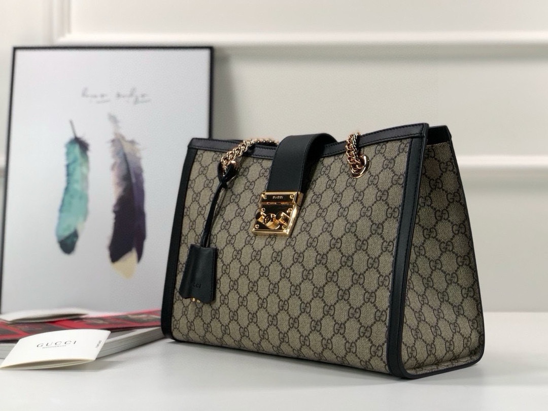 Gucci Original Quality PVC Tote Bag 479197 in Brown and Black