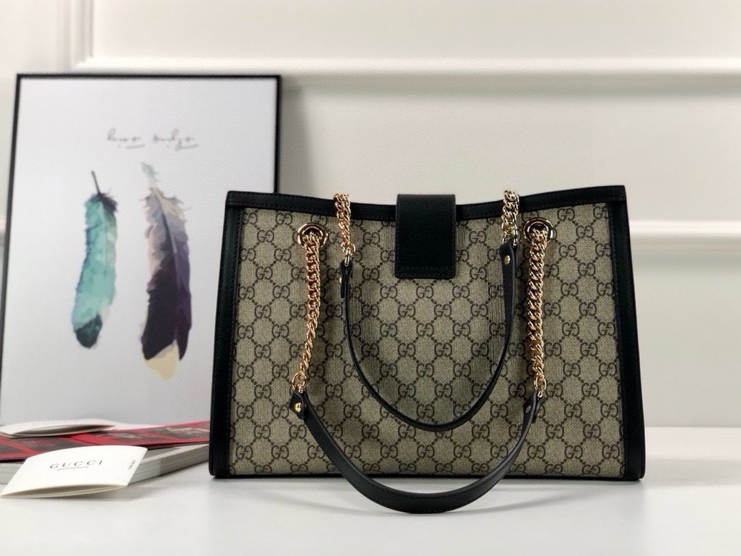 Gucci Original Quality PVC Tote Bag 479197 in Brown and Black