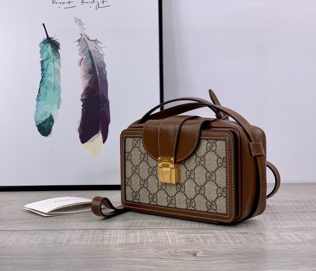 Gucci Original Quality GG Bag 614368 in Brown