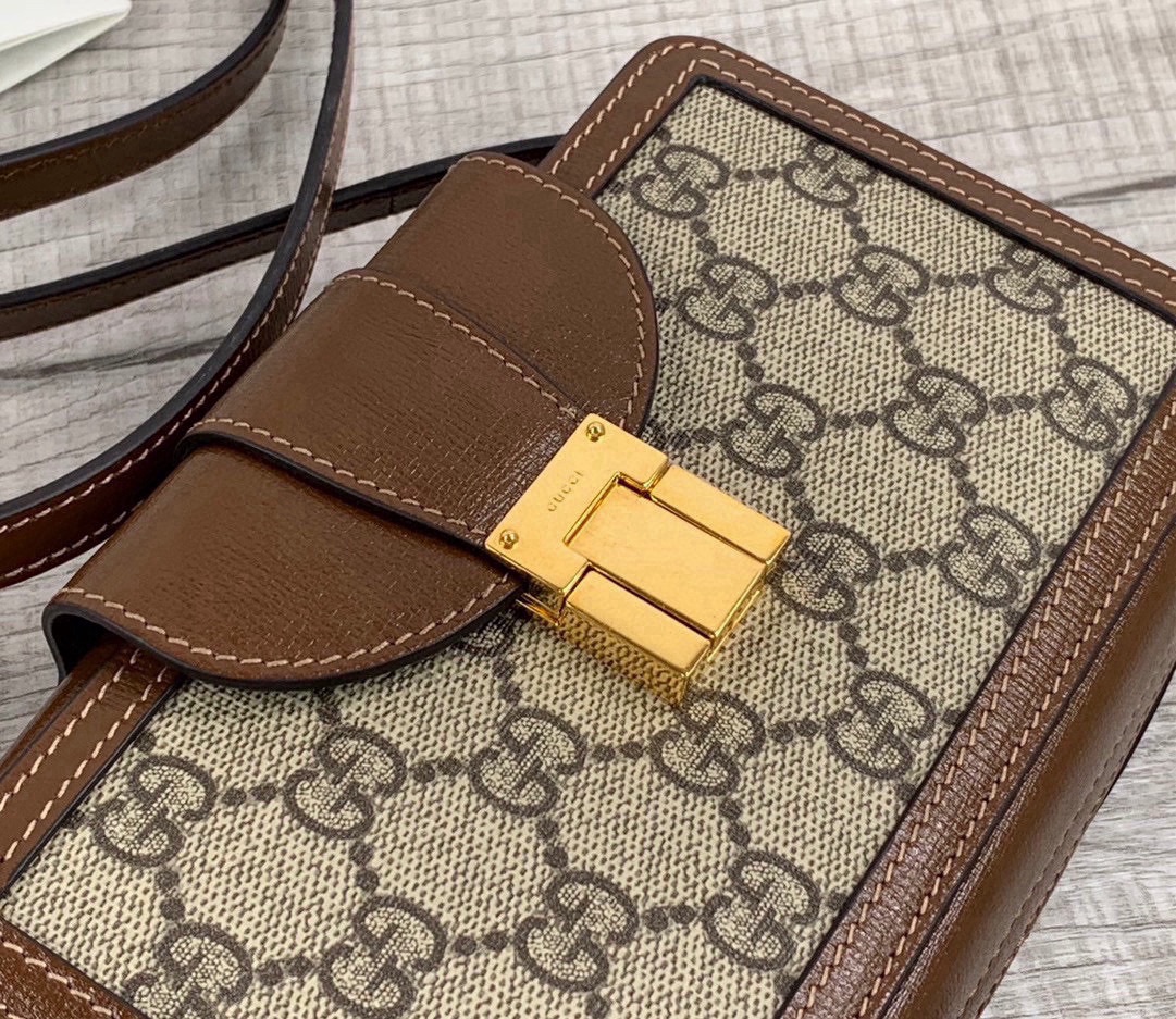 Gucci Original Quality GG Bag 614368 in Brown