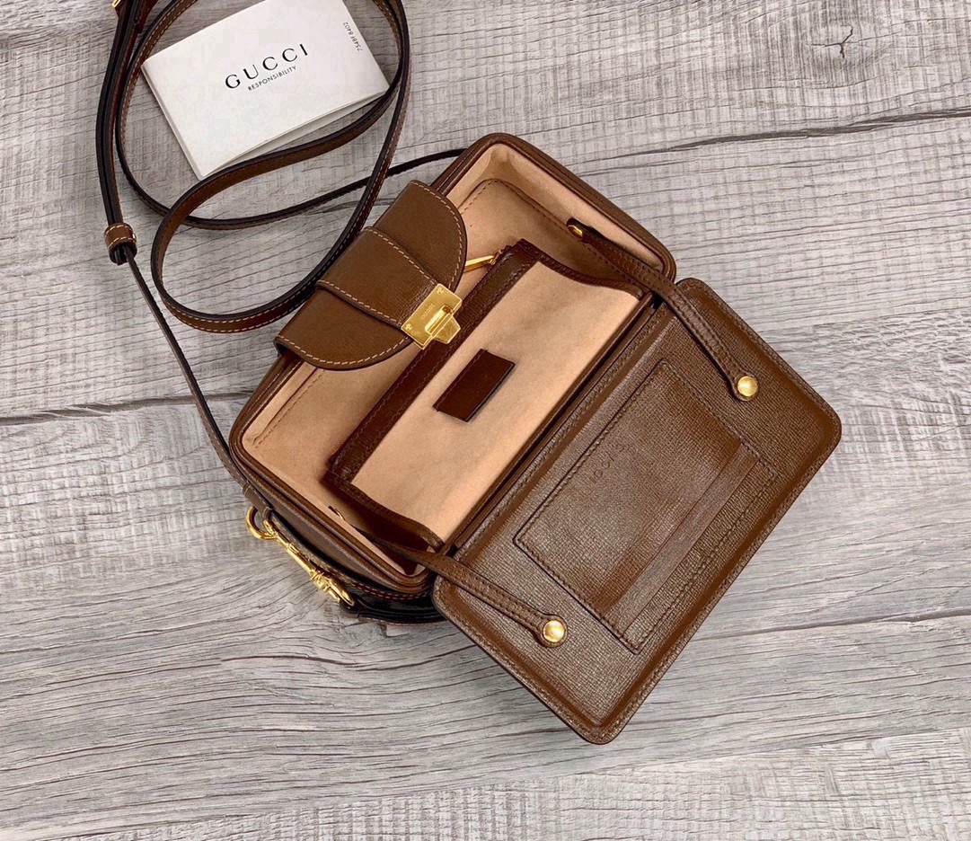 Gucci Original Quality GG Bag 614368 in Brown