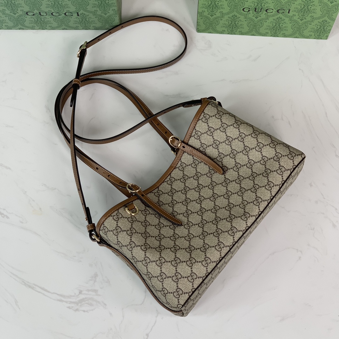 Gucci Ophidia Shopping Bag 815214 in Brown