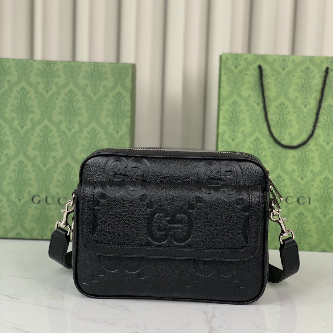 Gucci Super Double G Small Crossbody Bag 794088 in Black