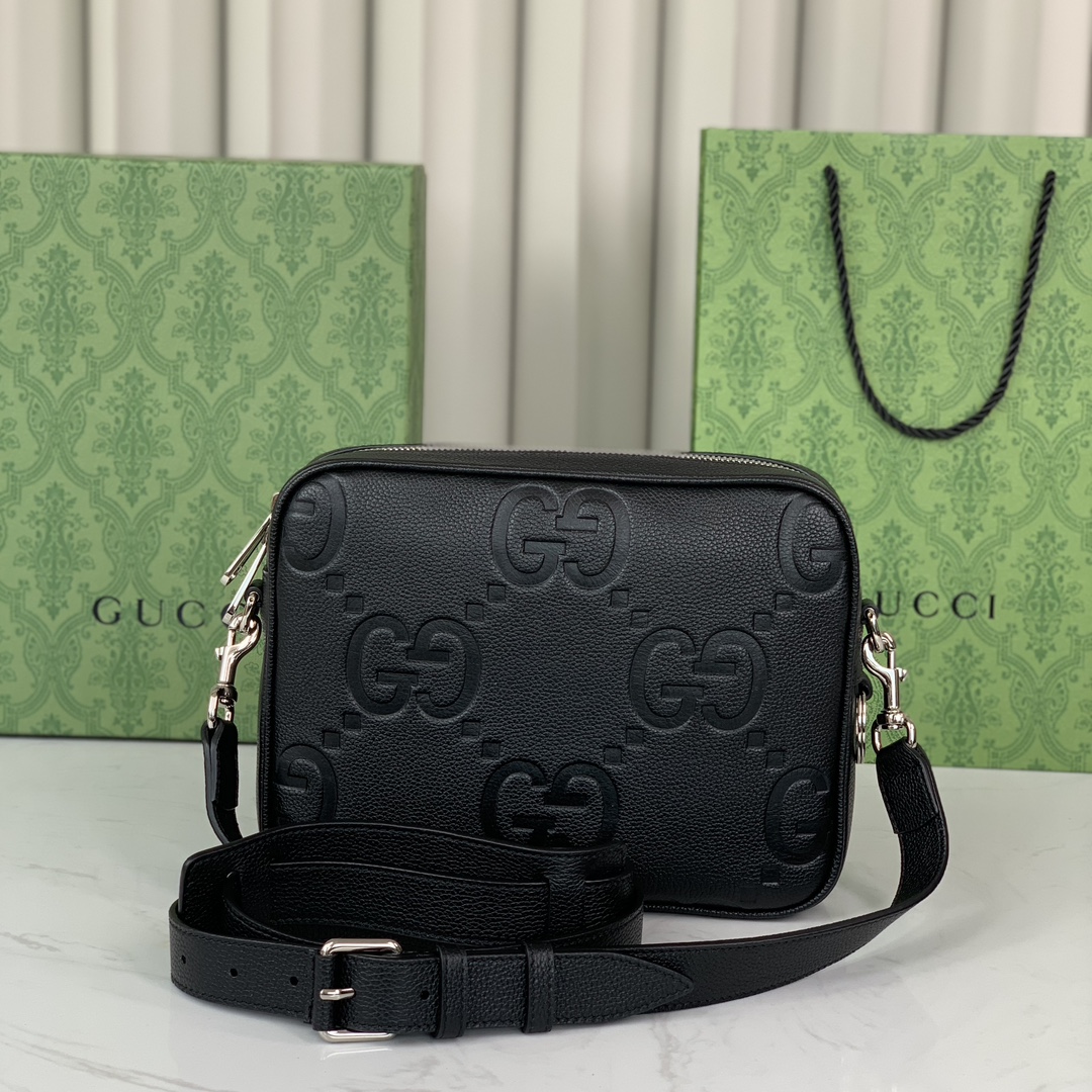 Gucci Super Double G Small Crossbody Bag 794088 in Black