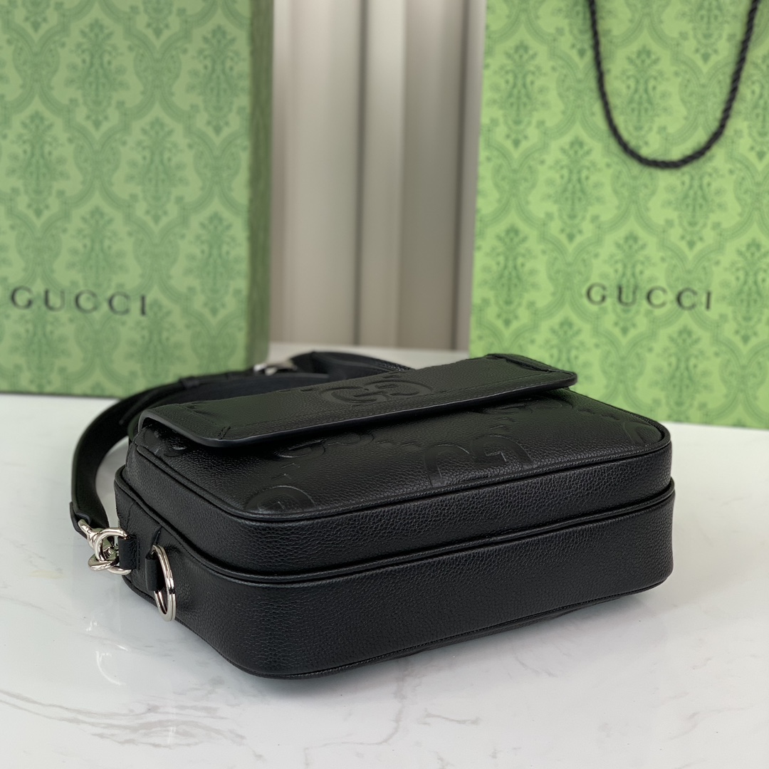 Gucci Super Double G Small Crossbody Bag 794088 in Black