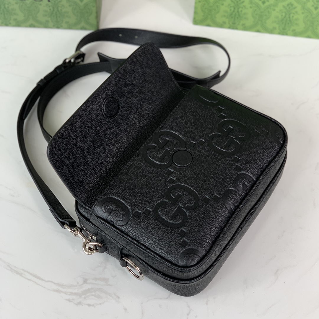 Gucci Super Double G Small Crossbody Bag 794088 in Black