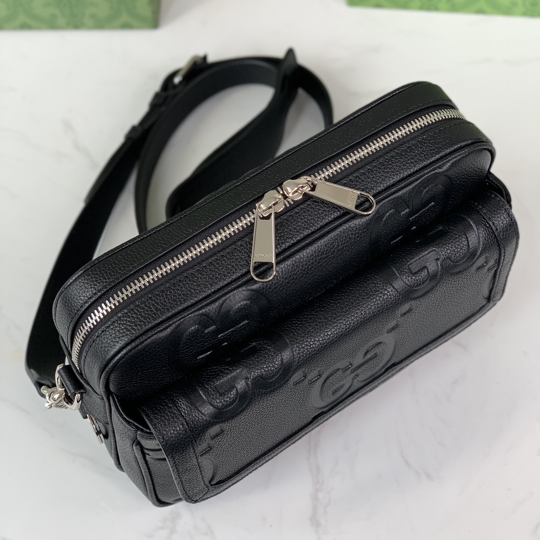 Gucci Super Double G Small Crossbody Bag 794088 in Black