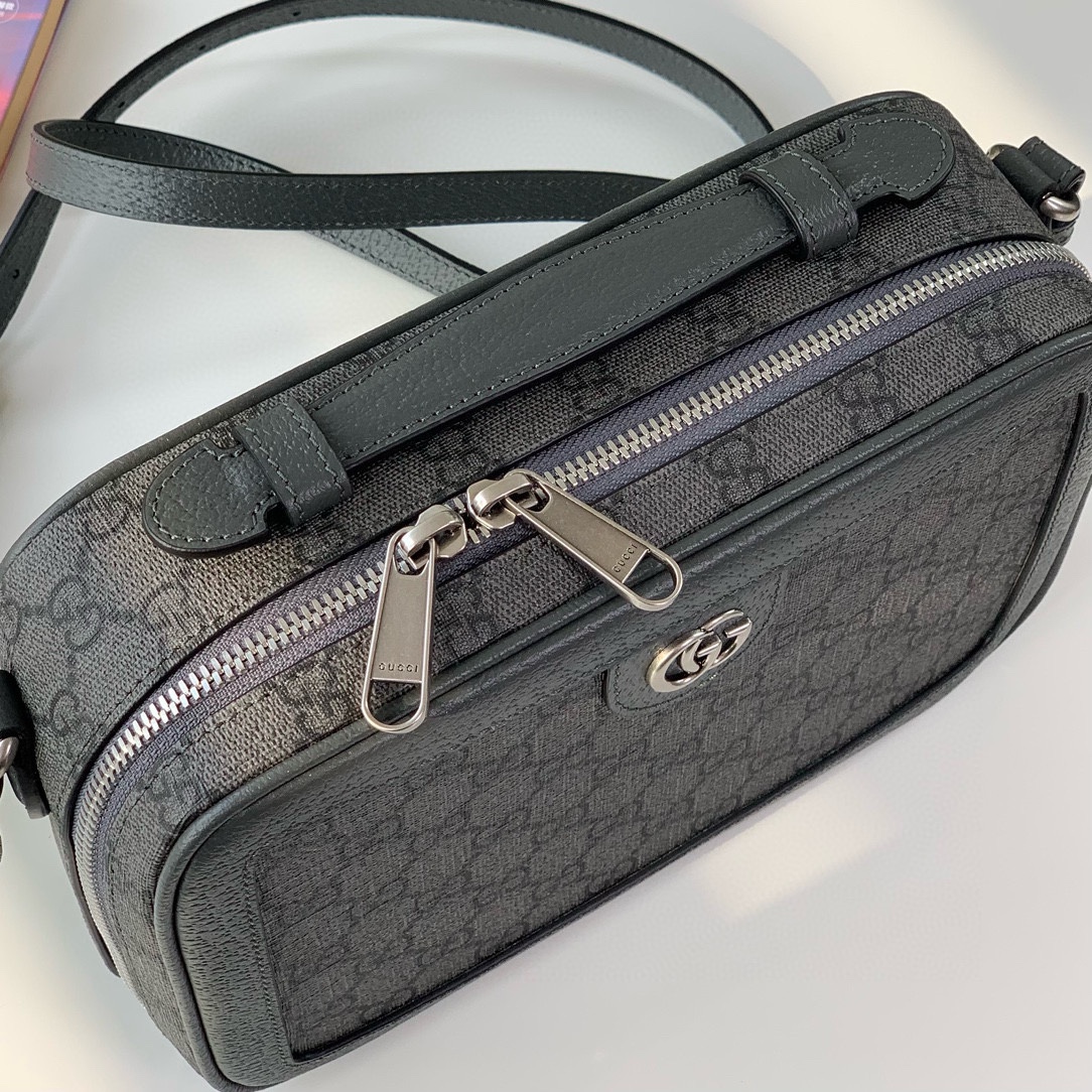 Gucci Ophidia Shoulder Bag 739392 Gray