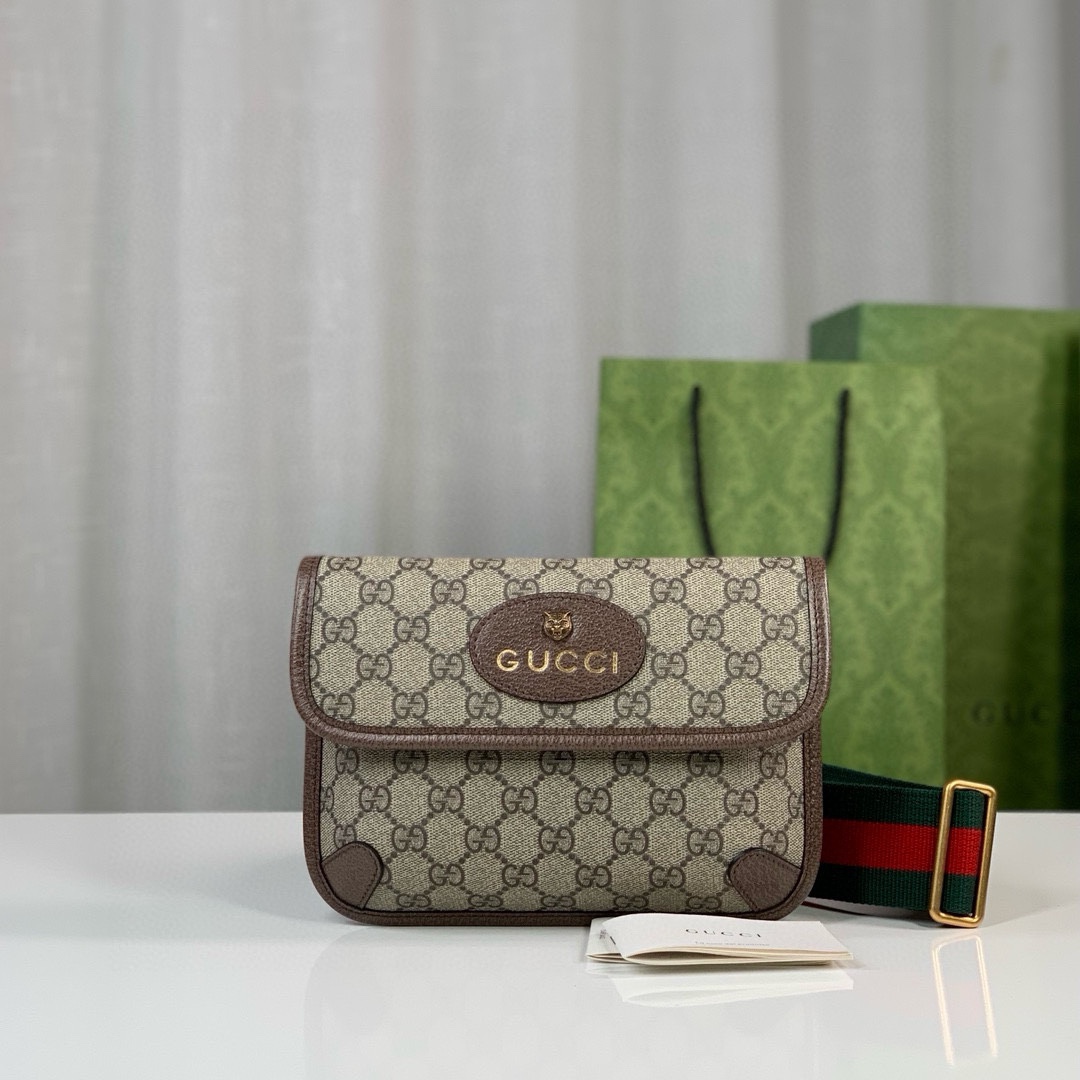 Gucci Original Quality PVC and Leather Wallet 489617