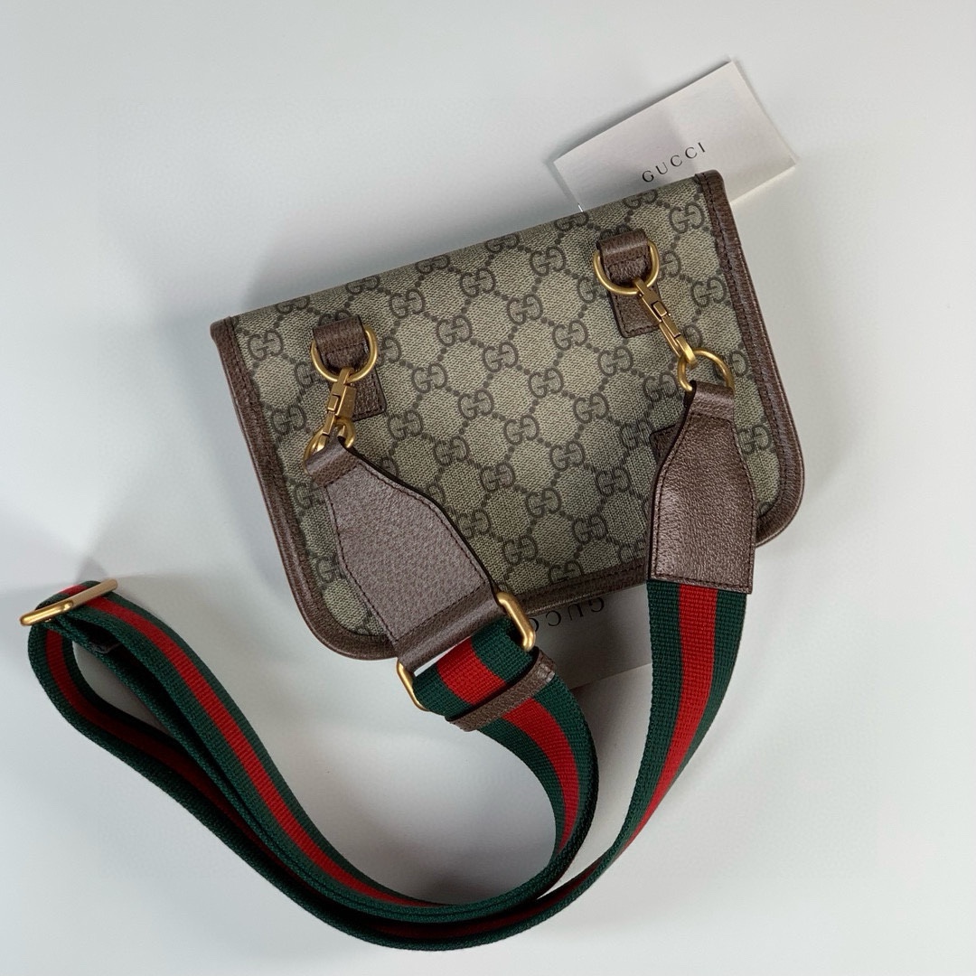 Gucci Original Quality PVC and Leather Wallet 489617