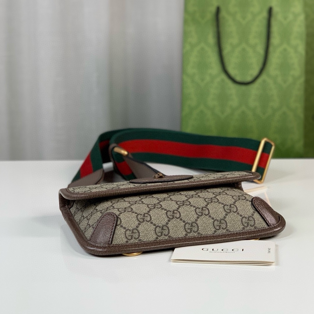 Gucci Original Quality PVC and Leather Wallet 489617