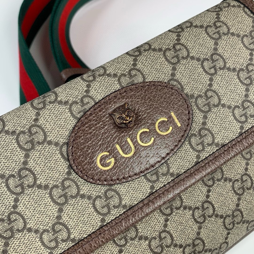 Gucci Original Quality PVC and Leather Wallet 489617