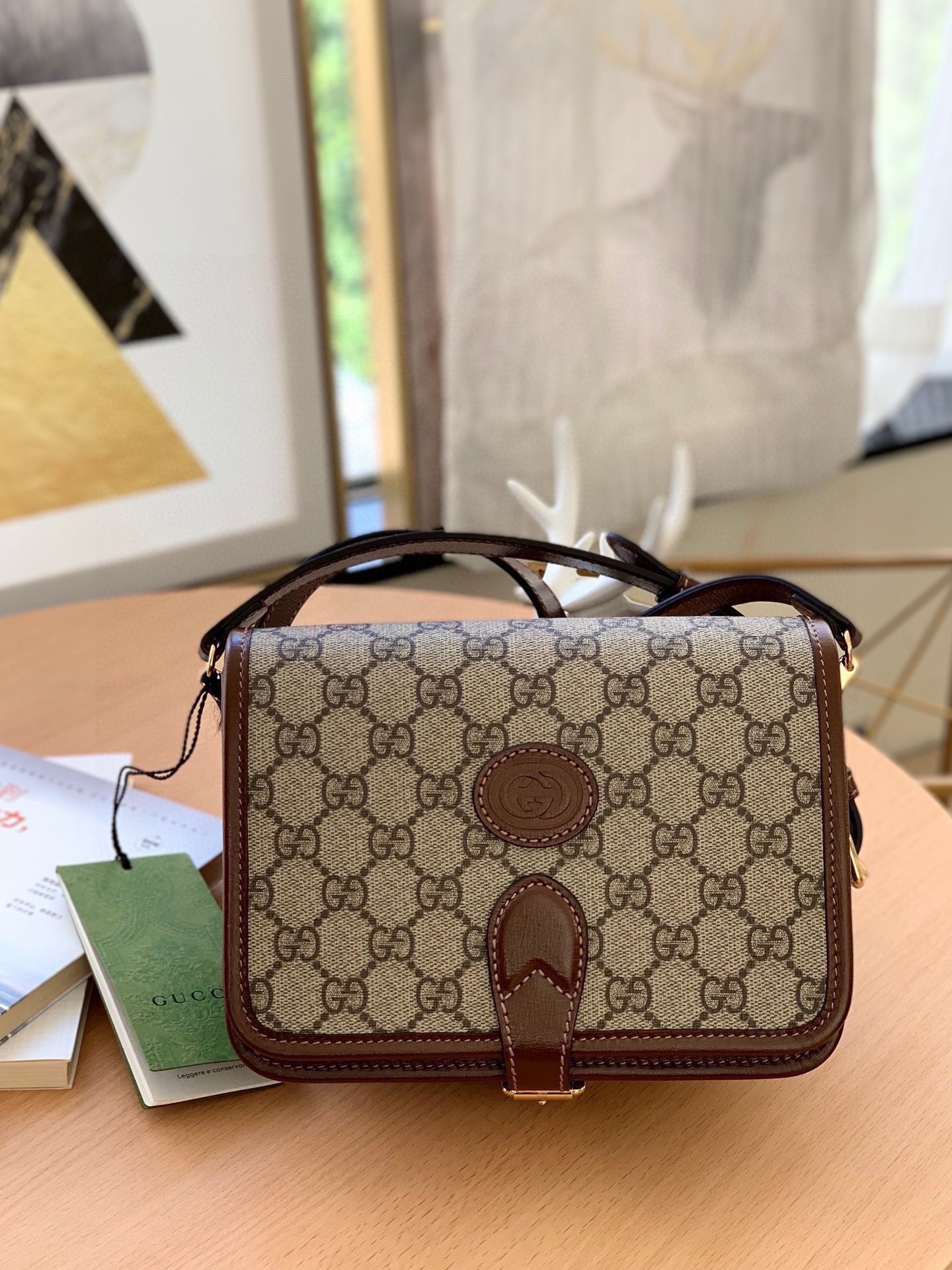 Gucci Retro Shoulder Bag 671620 (Brown)