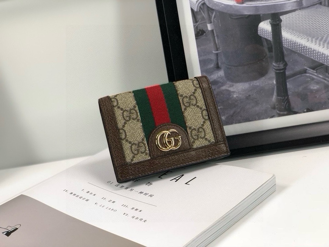 Gucci Original Quality Wallet 523155 (Brown)