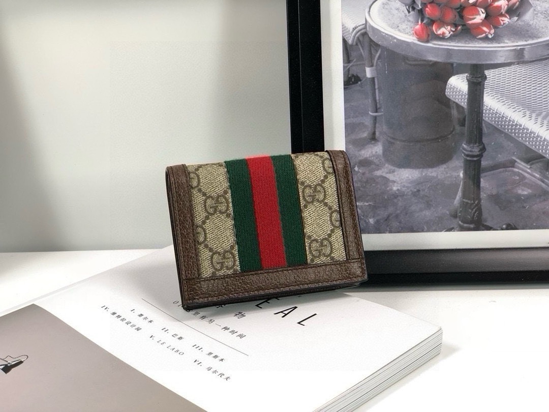 Gucci Original Quality Wallet 523155 (Brown)