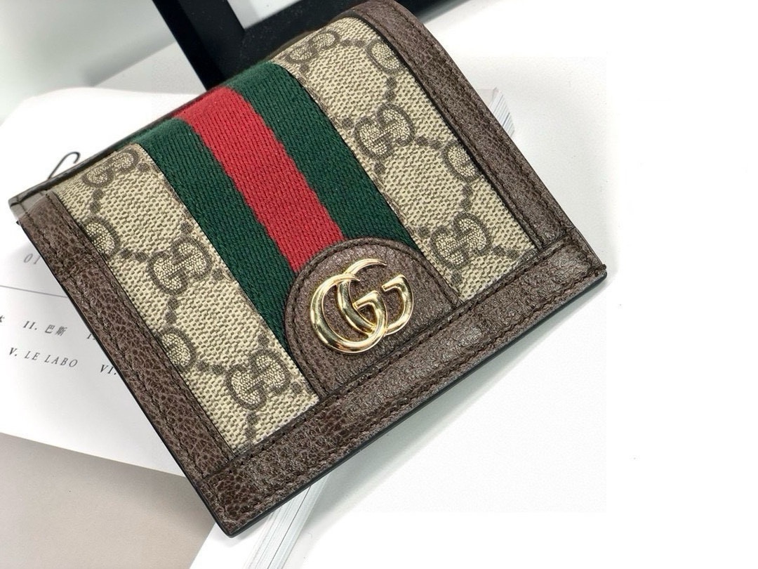 Gucci Original Quality Wallet 523155 (Brown)