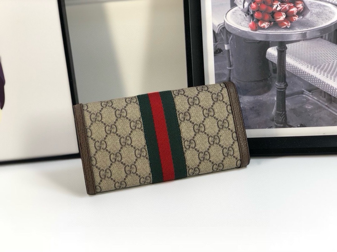 Gucci Original Quality Cardholder 523153 (Brown)