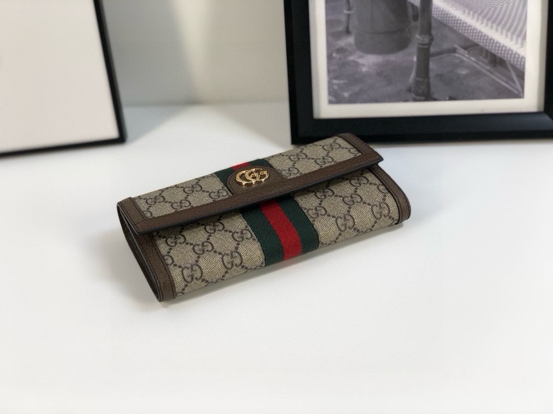 Gucci Original Quality Cardholder 523153 (Brown)