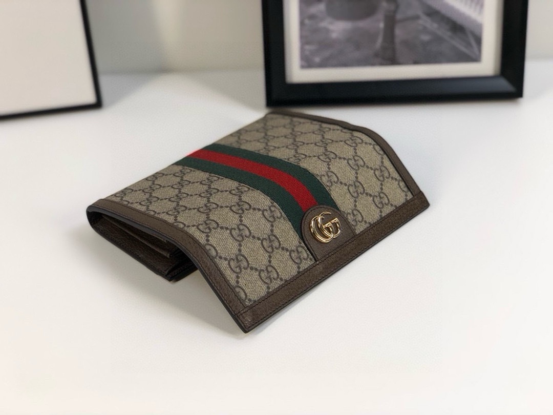 Gucci Original Quality Cardholder 523153 (Brown)