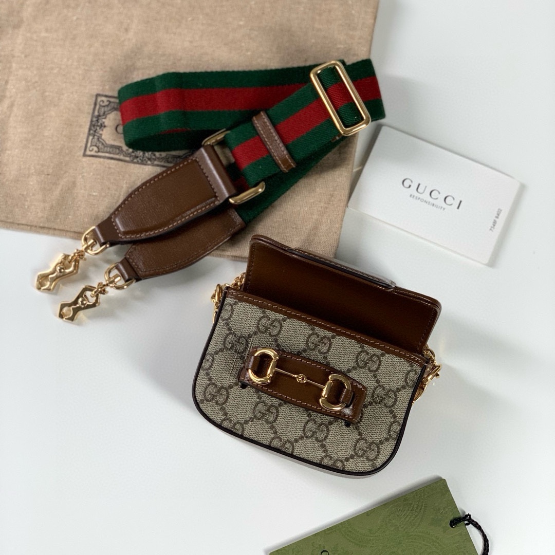 Gucci GG Horsebit 1955 Mini Shoulder Bag 699760