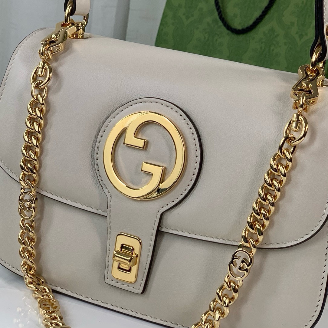 Gucci Blondie Double G Round Tote Bag 735101