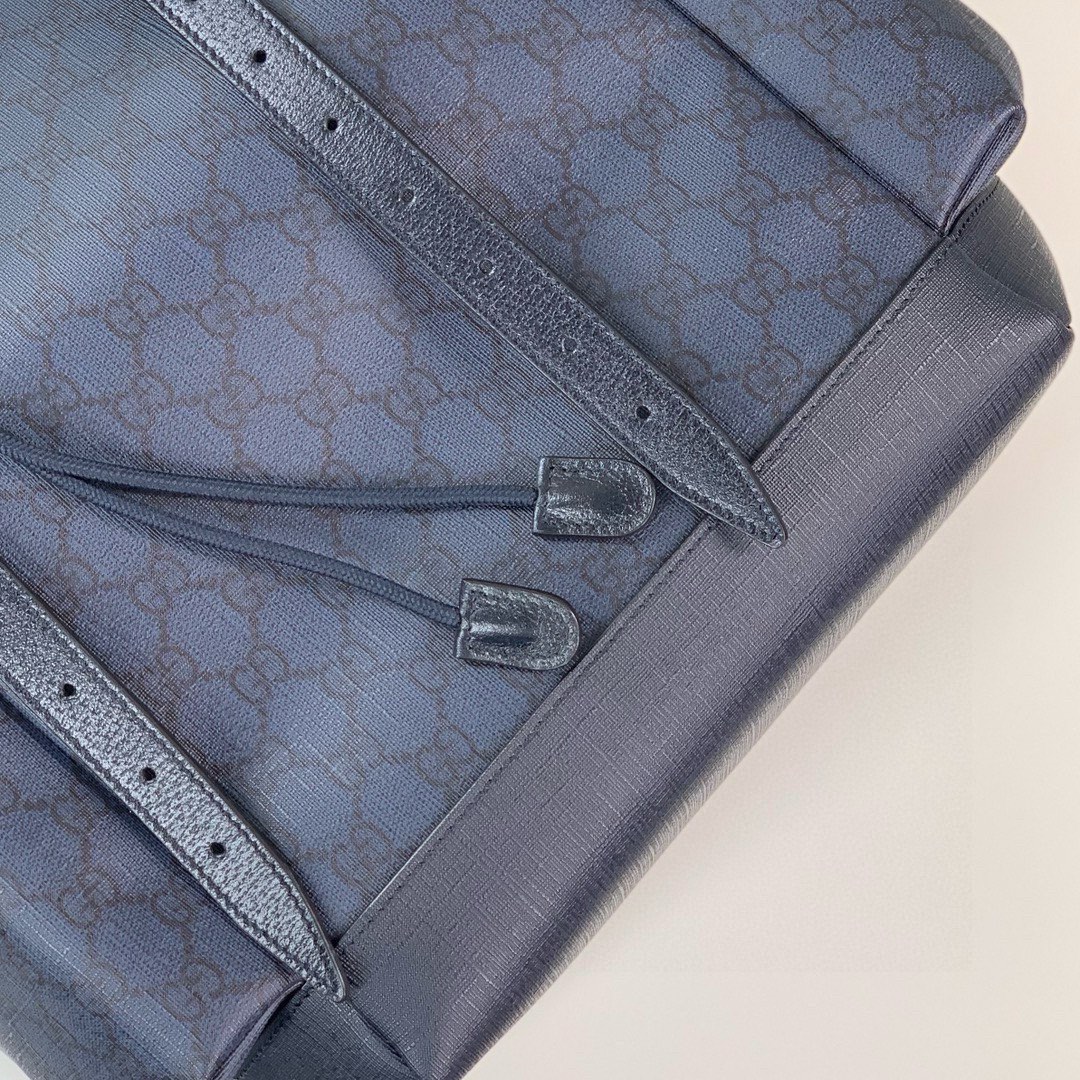 Gucci Ophidia GG Backpack 598140 Dark Blue