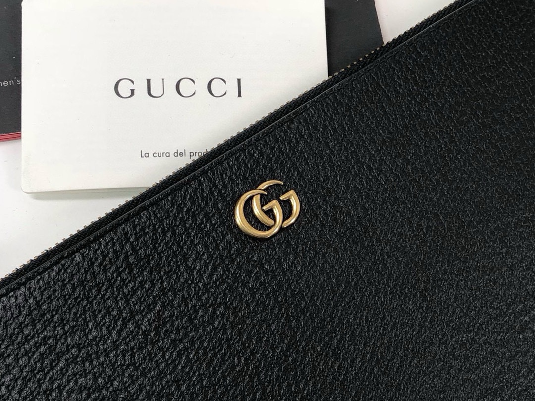 Gucci Original Quality Clutch 475317 Black Leather