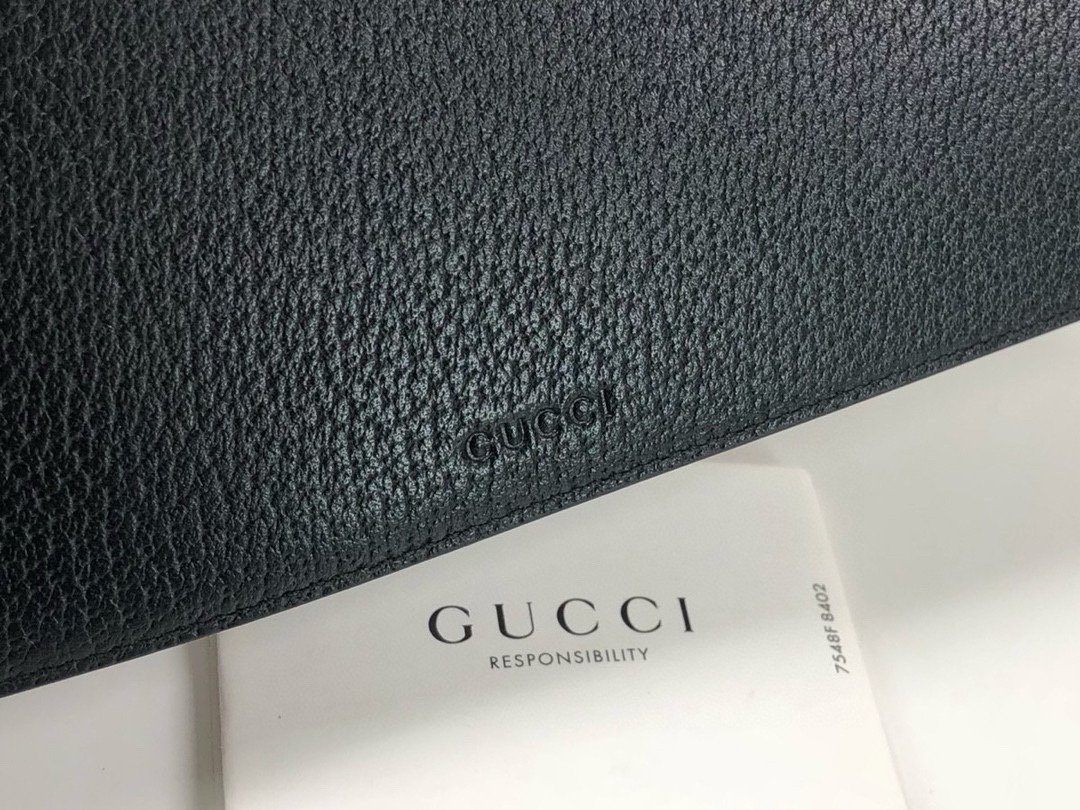 Gucci Original Quality Clutch 475317 Black Leather