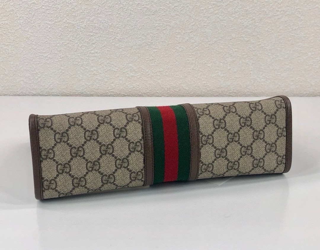 Gucci Ophidia GG Monogram Clutch - Style 598234